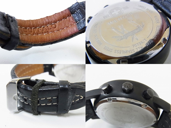 wenger/ウェンガー 海猿モデル クロノグラフ 腕時計/7073x/tの買取実績 