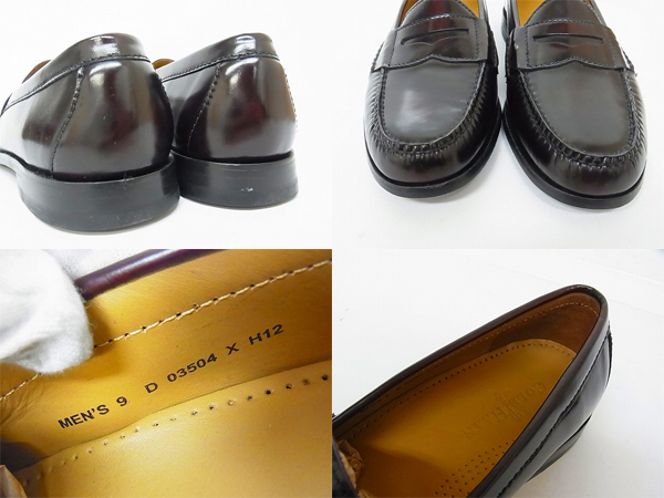 実際に弊社で買取させて頂いたCole Haan/コールハーン ピンチペニーローファー 茶 03504/9の画像 2枚目