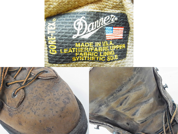 実際に弊社で買取させて頂いたDanner/ダナーライト2 GORE-TEX ヌバック ブーツ DAN-33000X/7の画像 2枚目