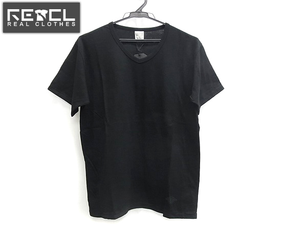 実際に弊社で買取させて頂いた【未使用】クーティー 14SS Plain V-Neck Tee 半袖Tシャツ 黒 L