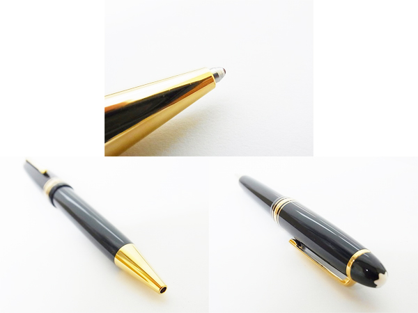 実際に弊社で買取させて頂いたMontblanc/モンブラン マイスターシュテュック ボールペン 黒の画像 1枚目