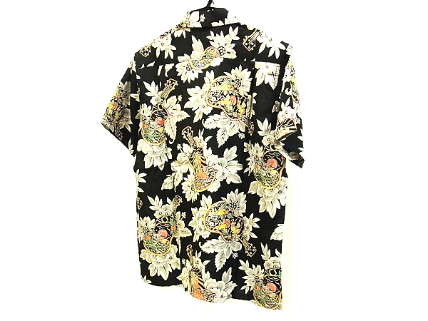 実際に弊社で買取させて頂いた【未使用】COOTIE/クーティー Seashore Shirts CTE-14S415 黒 Lの画像 1枚目