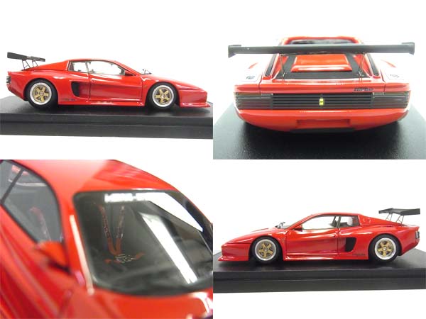 実際に弊社で買取させて頂いた限定 BBR P020 Ferrari Testarossa Koenig 1986年 レッド 1/43の画像 1枚目