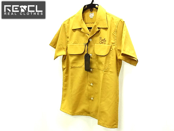 実際に弊社で買取させて頂いた【未使用】クーティー Rounders S/S Shirt CTE-14S413 黄 S