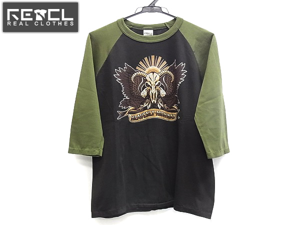 実際に弊社で買取させて頂いた【未使用】クーティー 14AW PRINT 3/4 RAGLAN ラグラン7分袖T/M