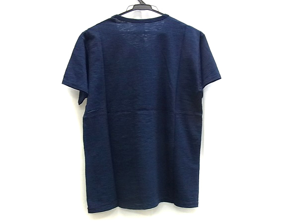 実際に弊社で買取させて頂いた【未使用】クーティー MARBLE SLAB S/S V-NECK TEE ネイビー Mの画像 1枚目