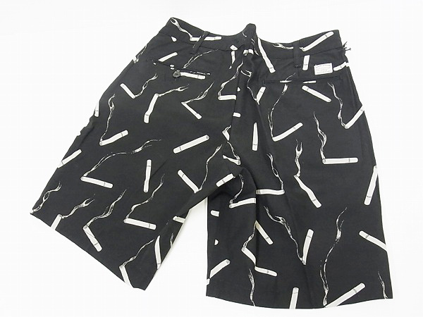 実際に弊社で買取させて頂いた【未使用】COOTIE/クーティー MadHatterShorts CTE14S-119 黒 Mの画像 1枚目