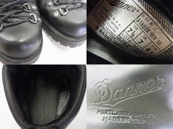 実際に弊社で買取させて頂いたDANNER/ダナー マウンテンライト 31520X ワークブーツ US7-1/2の画像 2枚目