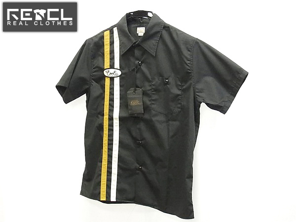 実際に弊社で買取させて頂いた【未使用】クーティー Riding S/S Work Shirt CTE-14S411 黒 L