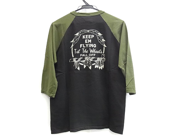 実際に弊社で買取させて頂いた【未使用】クーティー 14AW PRINT 3/4 RAGLAN ラグラン7分袖T/Lの画像 1枚目