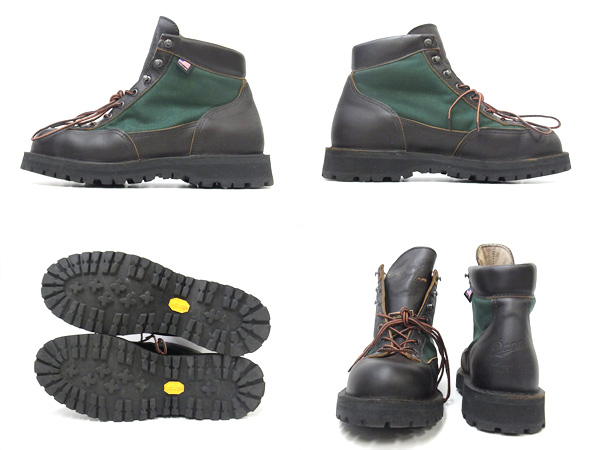 実際に弊社で買取させて頂いたDANNER/ダナー ライト3 ゴアテックスブーツ 33233 緑茶 US-9.5の画像 1枚目