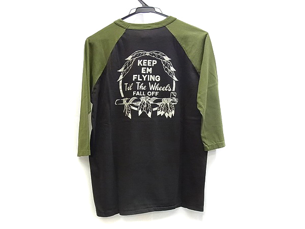 実際に弊社で買取させて頂いた【未使用】クーティー 14AW PRINT 3/4 RAGLAN ラグラン7分袖T/Mの画像 1枚目