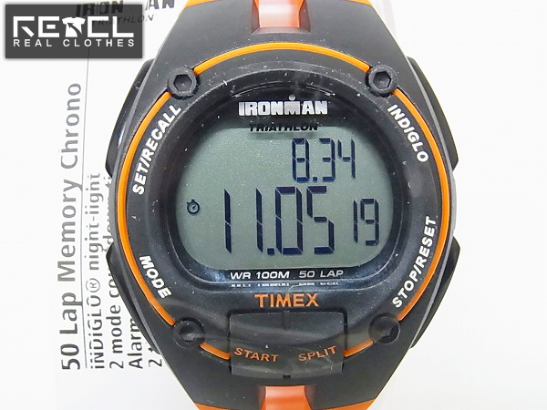 実際に弊社で買取させて頂いたTIMEX/タイメックス アイアンマン トライアスロン 5K220 腕時計