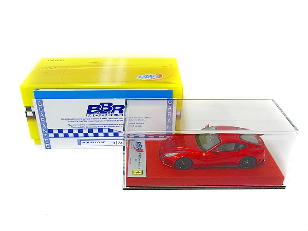 実際に弊社で買取させて頂いたBBR RCL05 フェラーリ F12 Berlinetta Red F1 2007 20台限定の画像 2枚目