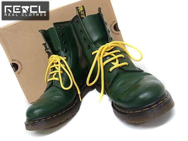 Dr.Martens/ドクターマーチン 8ホールブーツ 1460W 緑/UK5の買取実績