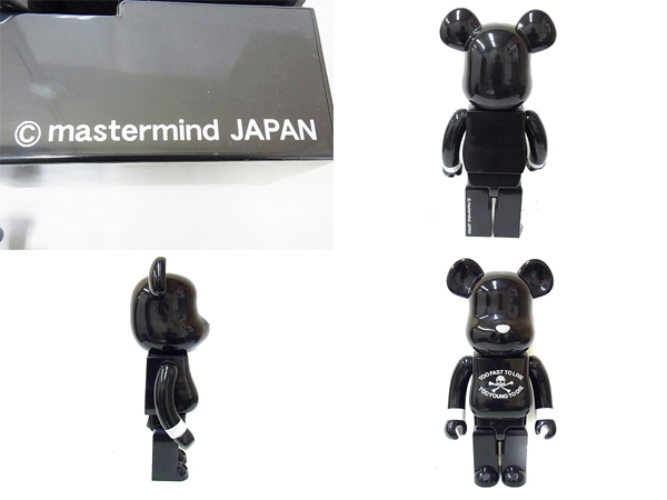 実際に弊社で買取させて頂いたベアブリック×master mind 1000%/東京コレクション記念の画像 1枚目