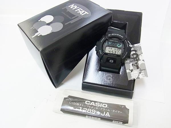 実際に弊社で買取させて頂いたG-SHOCK NY FAT マイケル・ラウ コラボモデル DW-6900SA-1JFの画像 1枚目