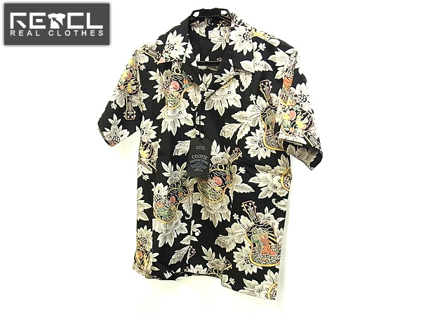 実際に弊社で買取させて頂いた【未使用】COOTIE/クーティー Seashore Shirts CTE-14S415 黒 L