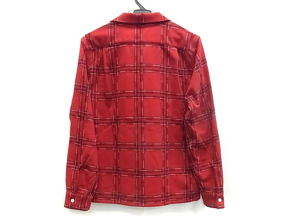 実際に弊社で買取させて頂いた【未使用】クーティー WoolSashikoCheck L/S Open-NeckShirt/Mの画像 1枚目