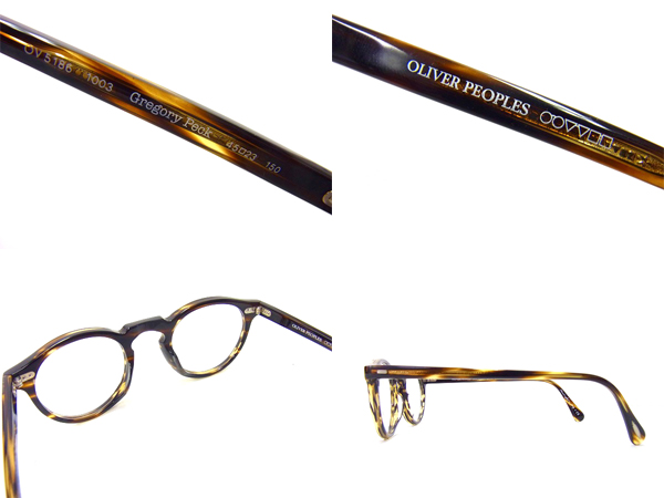 実際に弊社で買取させて頂いたOLIVER PEOPLES/オリバーピープルズ OV5186 べっ甲フレーム眼鏡の画像 1枚目