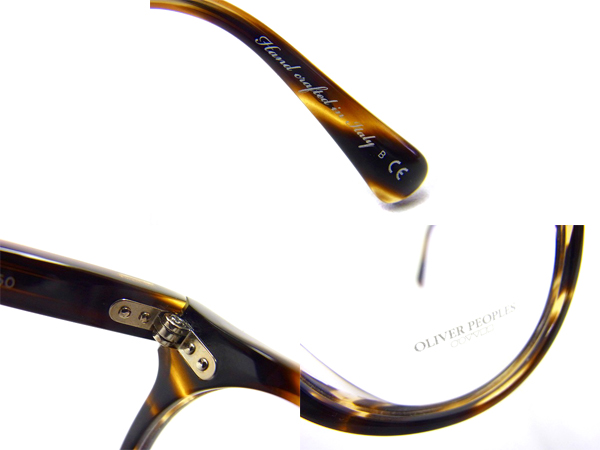 実際に弊社で買取させて頂いたOLIVER PEOPLES/オリバーピープルズ OV5186 べっ甲フレーム眼鏡の画像 2枚目