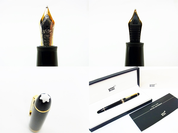 実際に弊社で買取させて頂いたMONTBLANC/モンブラン マイスターシュテュック Au585 M 万年筆の画像 2枚目