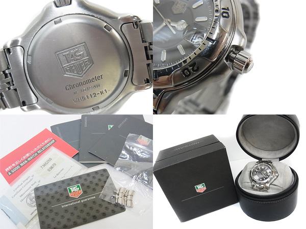 TAG HEUER/タグホイヤー 6000クロノメーター WH5112-K1 自動巻きの買取実績 - ブランド買取専門店リアクロ