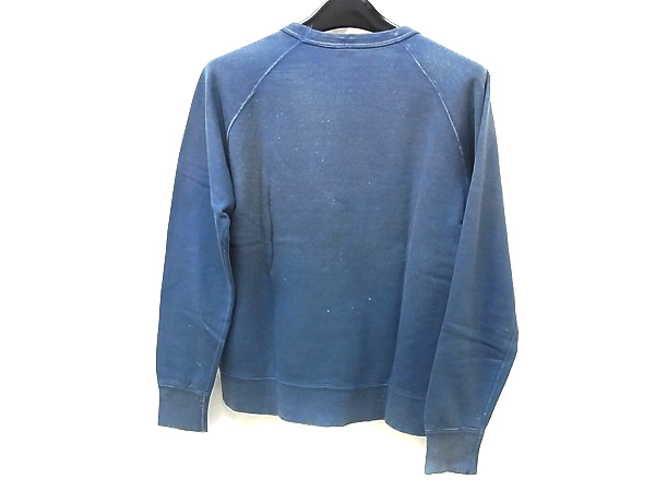 実際に弊社で買取させて頂いた【未使用】クーティー Vintage Crewneck Sweatshirt ブルー Mの画像 1枚目