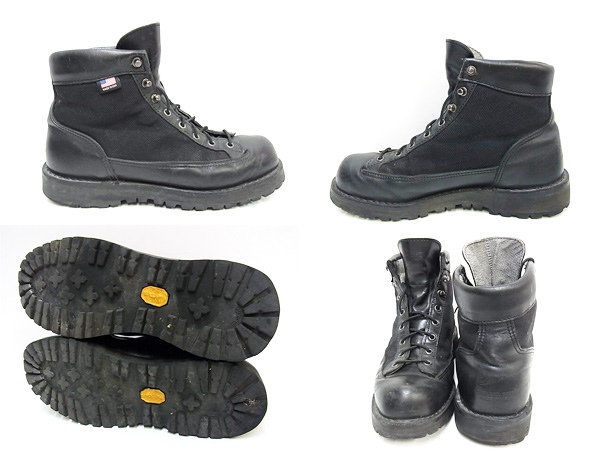 実際に弊社で買取させて頂いたDANNER/ダナー ダナーライト ブラック ブーツ US8 31400Xの画像 1枚目