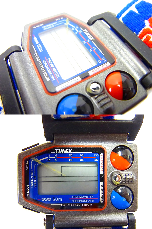 実際に弊社で買取させて頂いたタイメックス SKIATHLOM クォーツ/リチウム/交換バンド付/時計の画像 1枚目