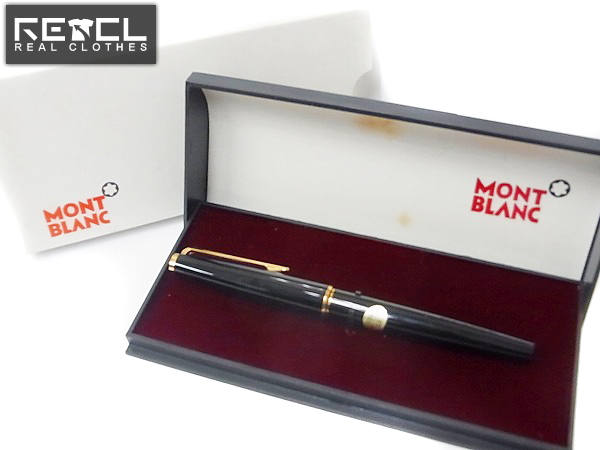 MONT BLANC/モンブラン 万年筆 585 筆記用具 ゴールドxブラックの買取実績 - ブランド買取専門店リアルクローズ[リアクロ]