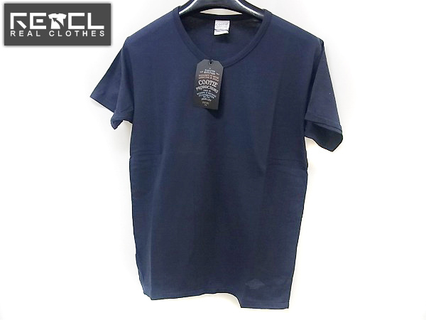 実際に弊社で買取させて頂いた【未使用】COOTIE/クーティー Plain V-Neck Tee/CTE-14S321 紺M