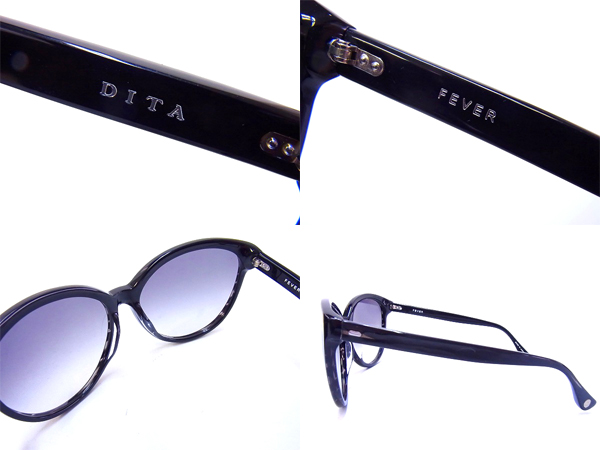 実際に弊社で買取させて頂いた[未使用]DITA/ディータ FEVER/フィーバー 15004A サングラス 黒の画像 1枚目