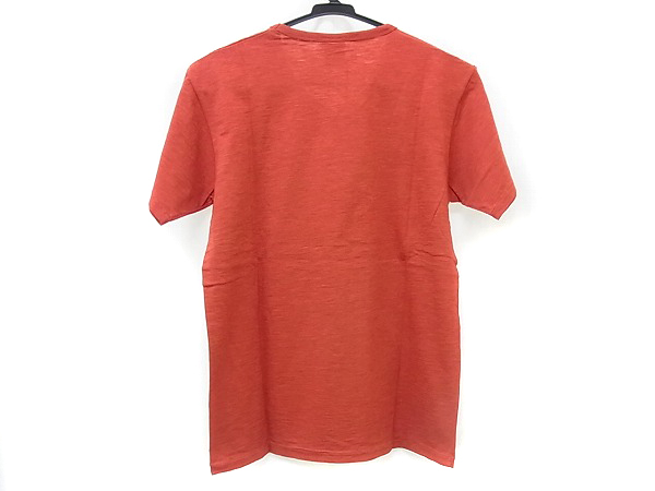 実際に弊社で買取させて頂いた【未使用】クーティー MARBLE SLAB V-NECK TEE/CTE-14S340 赤/Mの画像 1枚目