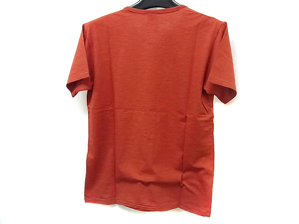 実際に弊社で買取させて頂いた【未使用】クーティー MARBLE SLAB V-NECK TEE/CTE-14S340/赤 Lの画像 1枚目