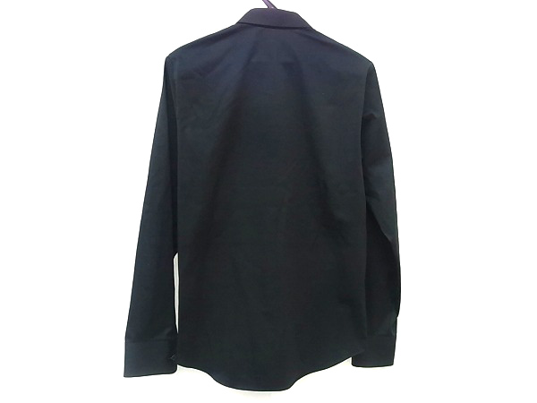 実際に弊社で買取させて頂いたQL MansionMaker 15SS スタンドカラーシャツ ブラック/44の画像 1枚目