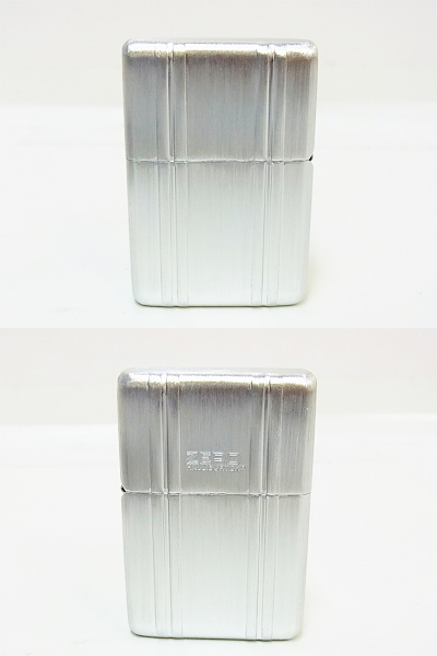 実際に弊社で買取させて頂いた【未使用】ZIPPO/ジッポー ゼロハリバートン シルバー 2002年製の画像 1枚目