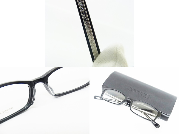 実際に弊社で買取させて頂いたOLIVER PEOPLES/オリバーピープルズ Lance-XL BK/S 眼鏡 黒の画像 2枚目