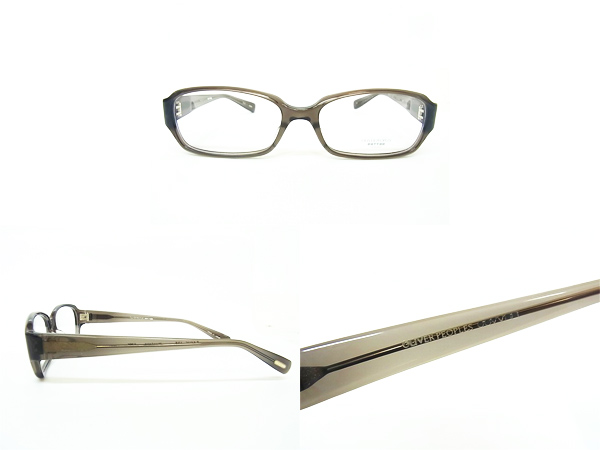 実際に弊社で買取させて頂いたOLIVER PEOPLES/オリバーピープルズ MONTANA グレー 眼鏡の画像 1枚目