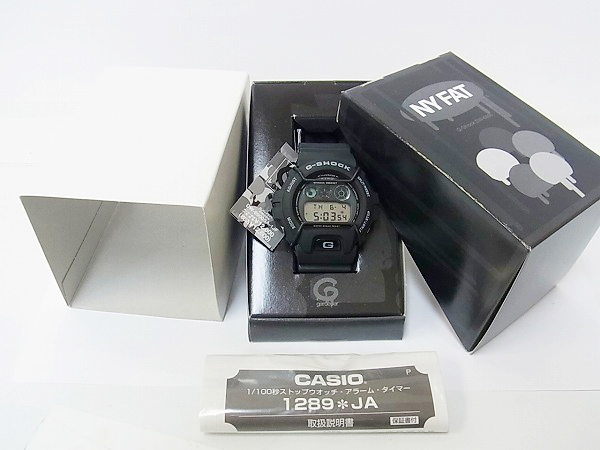 実際に弊社で買取させて頂いたG-SHOCK NY FAT マイケル・ラウ コラボモデル DW-6900SA-1JFの画像 1枚目