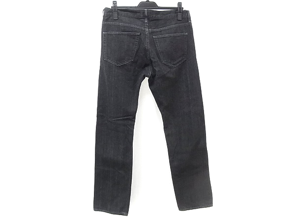 実際に弊社で買取させて頂いたacne jeans/アクネジーンズ コットンデニムパンツ ブラック/32の画像 1枚目