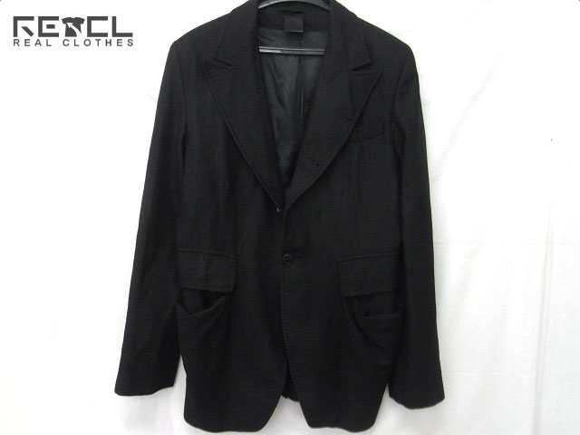 実際に弊社で買取させて頂いたアンドゥムルメステール テラードジャケット イタリア製 黒 Sの画像 0枚目