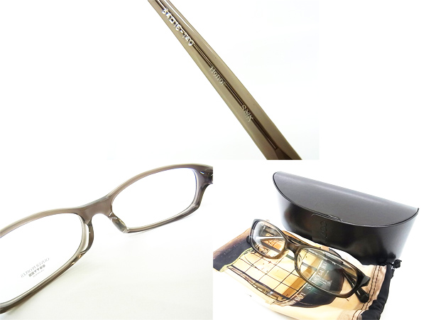 実際に弊社で買取させて頂いたOLIVER PEOPLES/オリバーピープルズ HONOR/オナー グレー 眼鏡の画像 2枚目