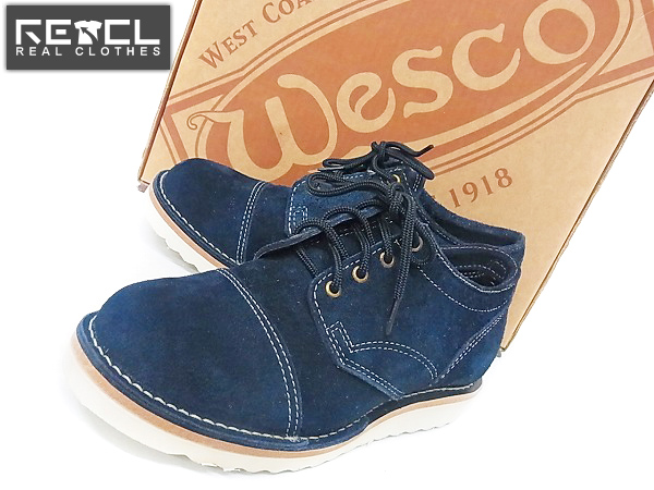 実際に弊社で買取させて頂いたWESCO/ウエスコ BOOTS J.H. Classics Navy Cap Toe ブーツ/8D