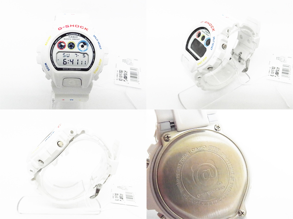 実際に弊社で買取させて頂いたG-SHOCK×MEDICOM TOY 30周年記念/ベアブリック DW-6900MT-7JRの画像 1枚目