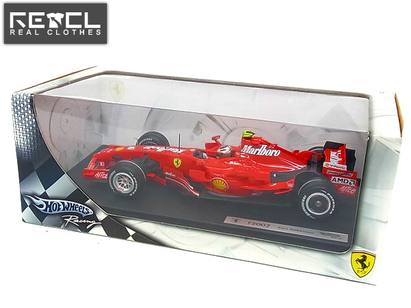 実際に弊社で買取させて頂いた[未開封]Hot Wheels 1/18 Ferrari F1 K.ライコネン 2007/K6629