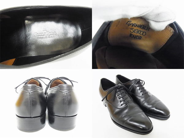 実際に弊社で買取させて頂いたJOHN LOBB/ジョンロブ GARNIER/ガルニエ オックスフォード/5Eの画像 2枚目