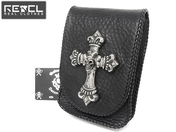 実際に弊社で買取させて頂いたGabor/ガボール CROWN SKULL ON 4HEART CROSS ベルトポーチの画像 0枚目