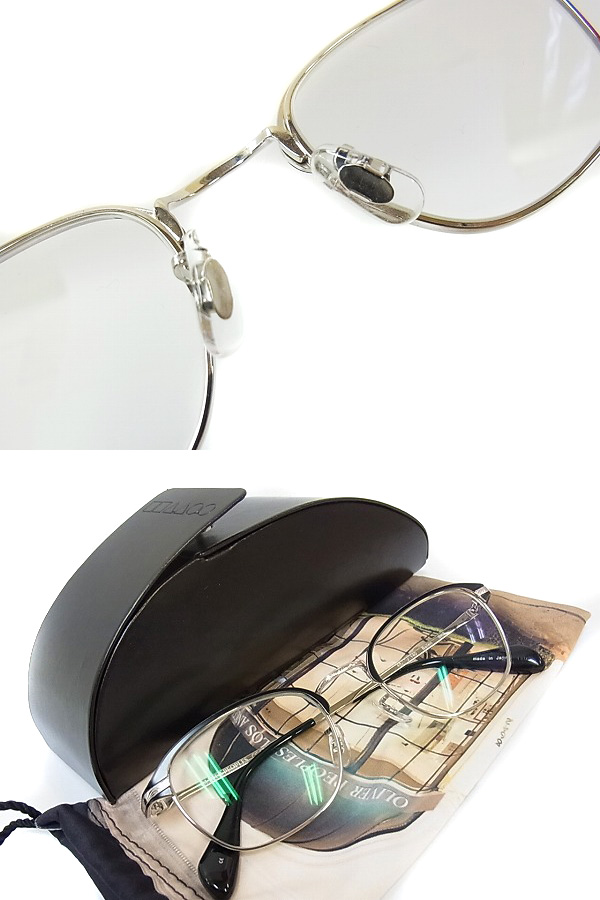 実際に弊社で買取させて頂いたOLIVER PEOPLES/オリバーピープルズ BAILEN ブローアーチメガネの画像 2枚目