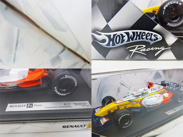 実際に弊社で買取させて頂いた[未開封]ホットウィール 1/18 RENAULT R27 G.フィジケラ/K6631の画像 1枚目